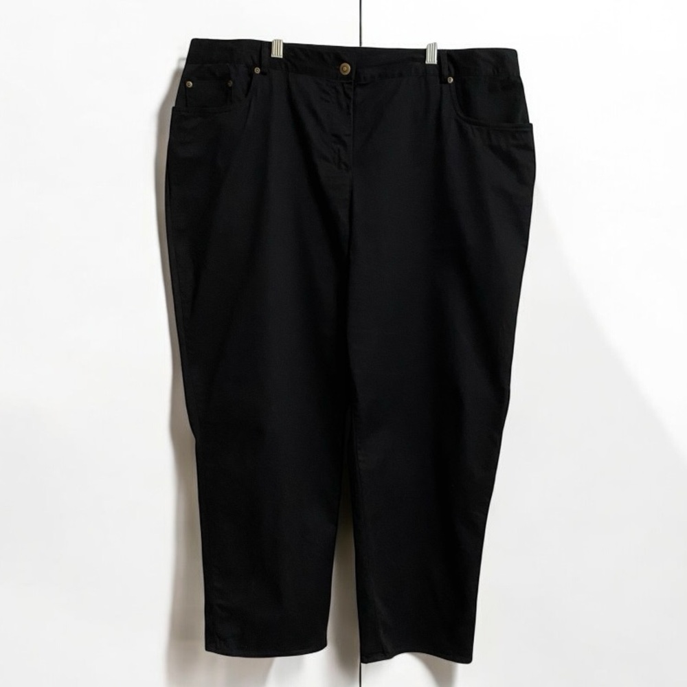 Ruby Rd. Favorites cropped black pants 20W